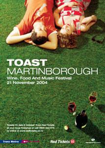 Products: 2004 poster - Toast Martinborough