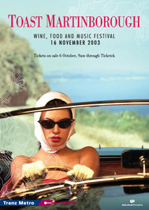 Products: 2003 poster - Toast Martinborough