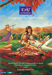 Products: 2001 poster - Toast Martinborough