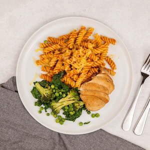 All: Creamy Capsicum & Tomato Chicken Pasta