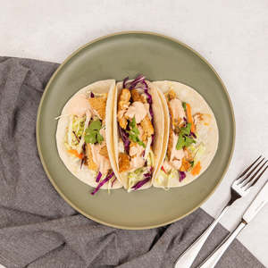 All: Vegan Crumbed Chicken Tacos (V)