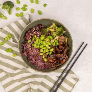 Teriyaki Beef Donburi Bowl