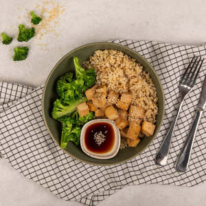 All: Honey Soy Tofu with Broccoli & Brown Rice (V)