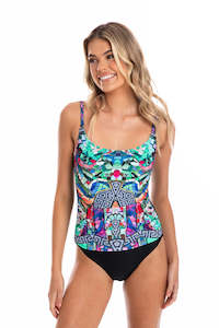 Mastectomy: Verona Scoop Neck One Piece Swimsuit