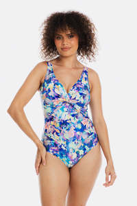 Acadia Twist Chlorine Resistant One Piece Swimsuit