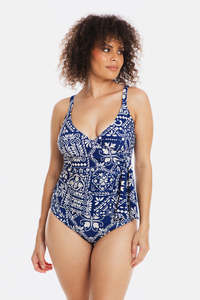 New: Casablanca Tankini Cross Over Set