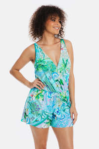 One Piece 1: Lucca Romper One Piece Swimsuit