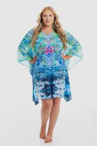 Accessories: Granada Mesh Kaftan