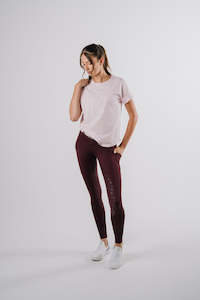 Products: Sculpt Riding Tights - Bordeaux