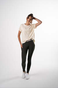 Sculpt Riding Tights - Hunter Green