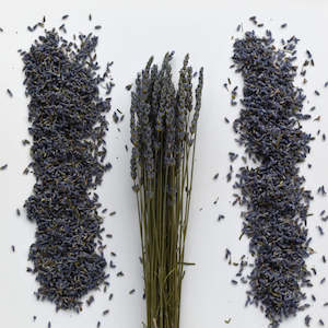 Dried Petals: Organic Lavender