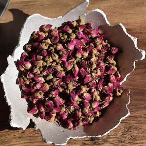 Flowers: Small Red Rose Buds