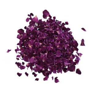 Dried Purple Rose Petals - NZ Grown