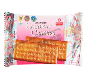 Bánh bạc vuông Coconut gói 180g