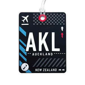 Travel Accessories: Auckland (AKL) Code Luggage Tag