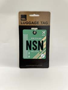 Travel Accessories: Nelson (NSN) Code Luggage Tag