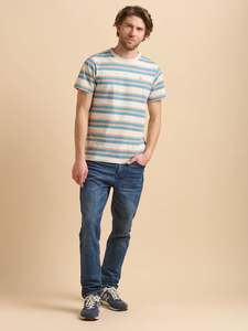 Menswear: Multi Stripe Tee