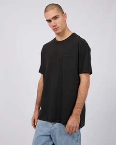 Menswear: Surplus Pocket Tee II - Washed Black