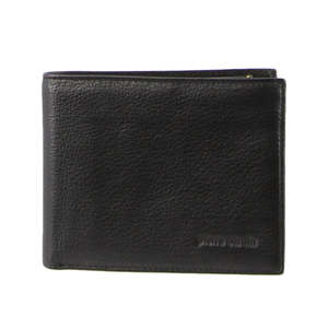 Wallets: Pierre Cardin Black Leather Men's Wallet