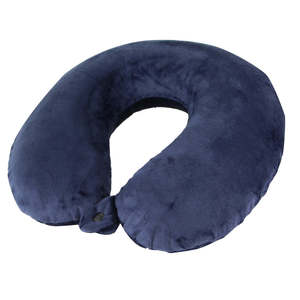 Travel: MEMORY FOAM NECK PILLOW BLUE