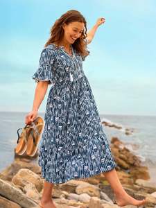 Brakeburn: Arrows Midi Dress