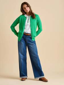 Brakeburn: Kelly Green Classic Cardigan