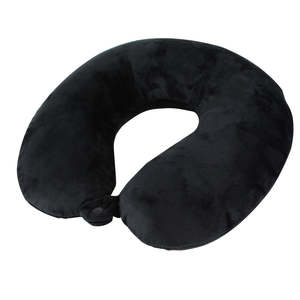 Lewis N Clark: MEMORY FOAM NECK PILLOW BLACK