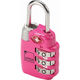 Tsa Combination Lock - Pink