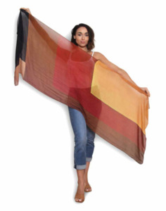 The Artists Label: Scarf - Caramel and Cappuccino