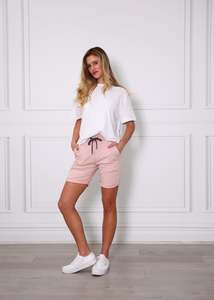 Monaco Jeans - Riley Shorts - Blush