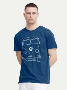 Sale: Blend VW Print Tee - Navy