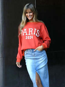Sale: Paris 2024 Sweat - Rust
