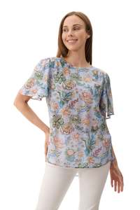 Tops: Marsh flounce sleeve top