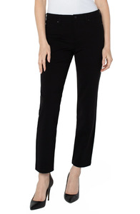 Pants: Liverpool Madonna Slim Pant - Black