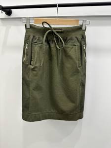 Suzy D Mila Ultimate Jersey Skirt - Olive