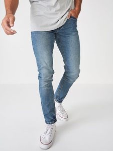 Pants Menswear: Blend Blizzard Jeans - Mid Blue