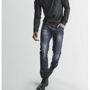Pants Menswear: BLEND TWISTER JEANS - DARK BLUE STONE WASH