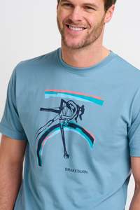 Sale Mens: Abstract Bike Tee