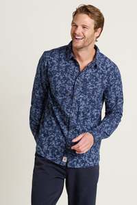 Blue Paisley Shirt