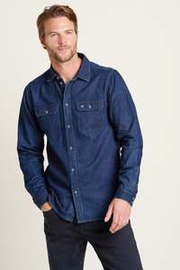 Shirts: Blue Denim Shirt