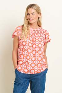 Summer Sale: Moroccan Tile Blouse