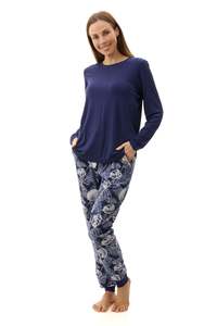 Drew Ski Pyjamas - Navy