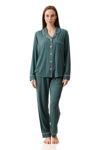 Sleepwear: Long Pyjamas - Moss Marle