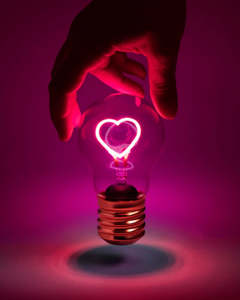 Just Landed: Heart Bulb Decorative Lamp