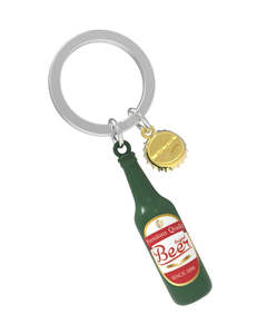 Metalmorphose: Beer Bottle Keychain