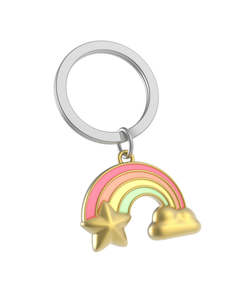 Metalmorphose: Rainbow Keychain