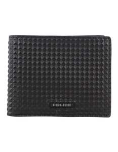 Police Men's Leather Bi-Fold Wallet