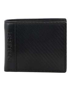 Police: Police Men's Leather Slimline Bi-Fold Wallet