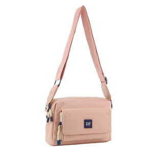 Nylon Travel Cross-Body Bag - Blush
