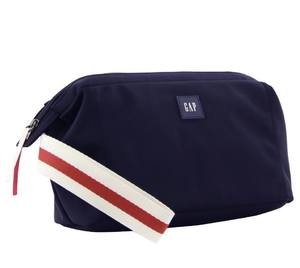 Nylon Travel Toiletry Bag - Navy